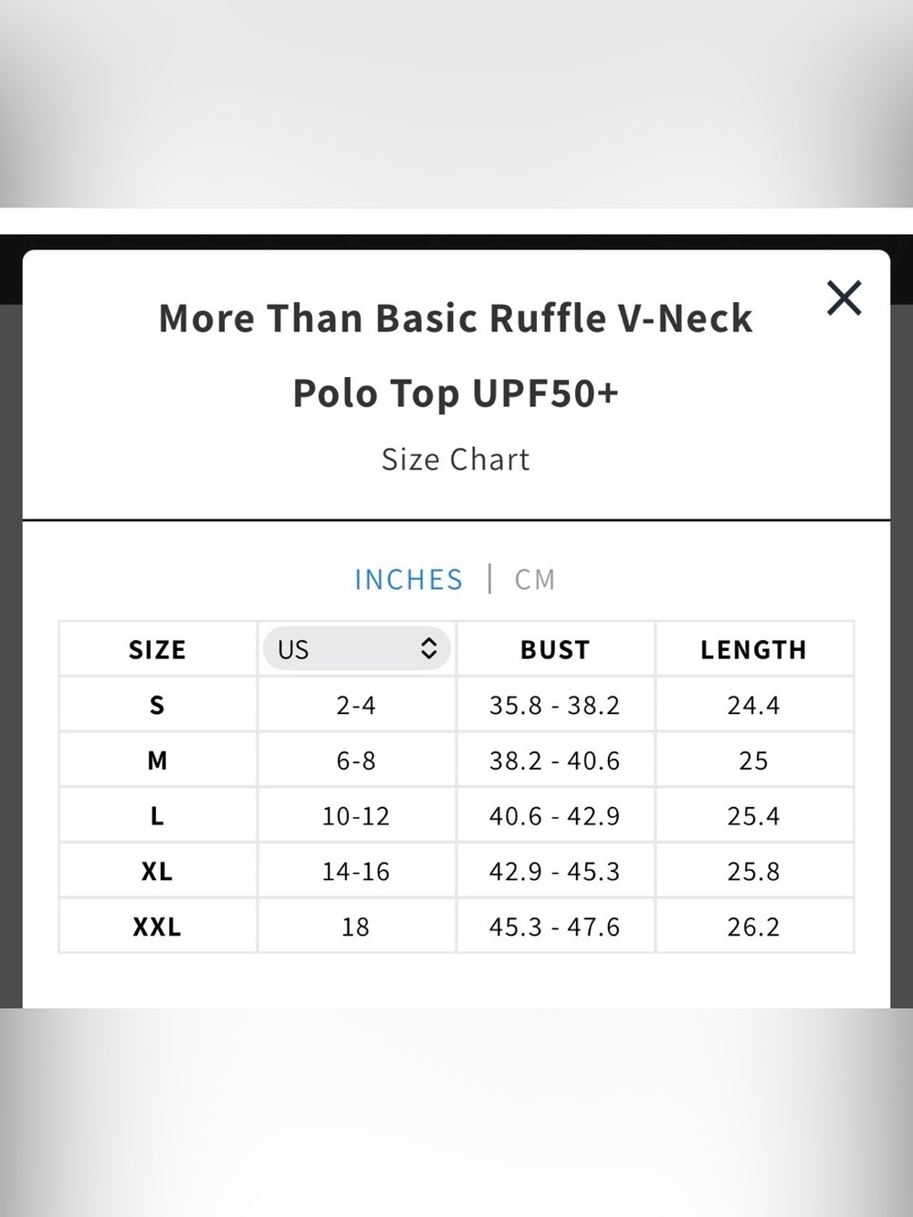 Ruffle V-Neck Performance Polo Top - Picture 12 of 12
